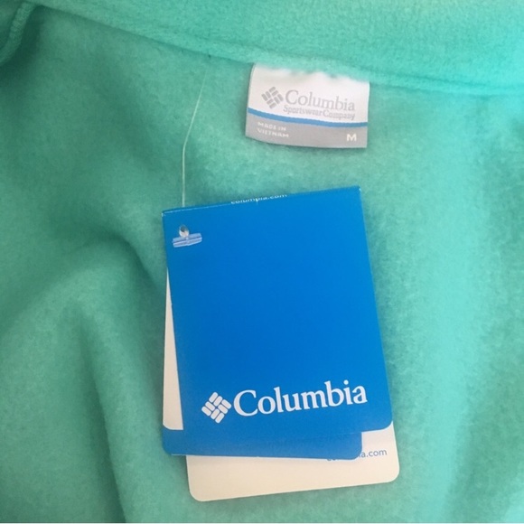Columbia mint sawyer rapids 2.0 fleece zip up vest - Picture 9 of 9